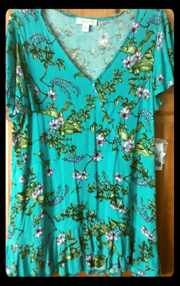 Vintage America Floral Top